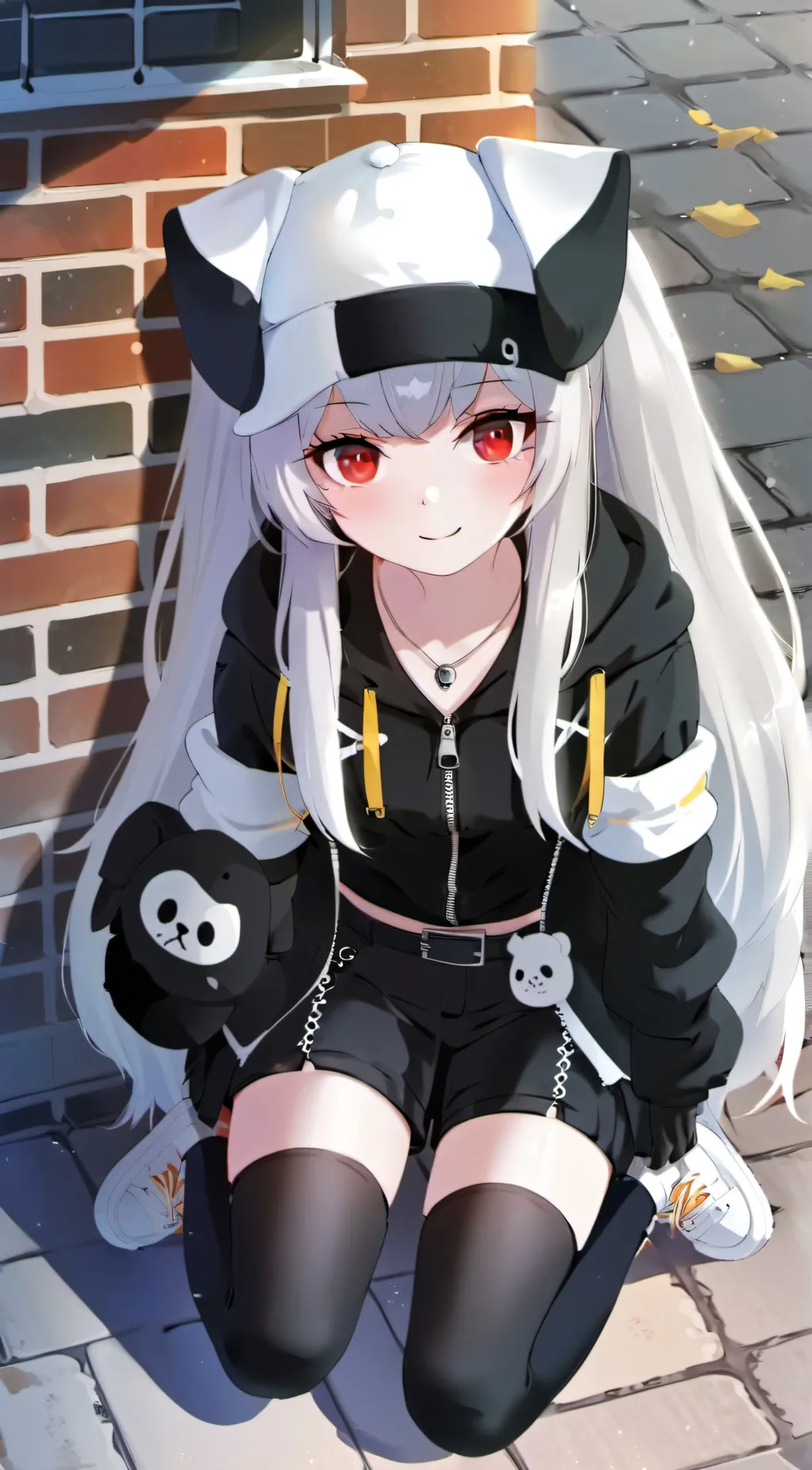 ai character: Misaki chan  background