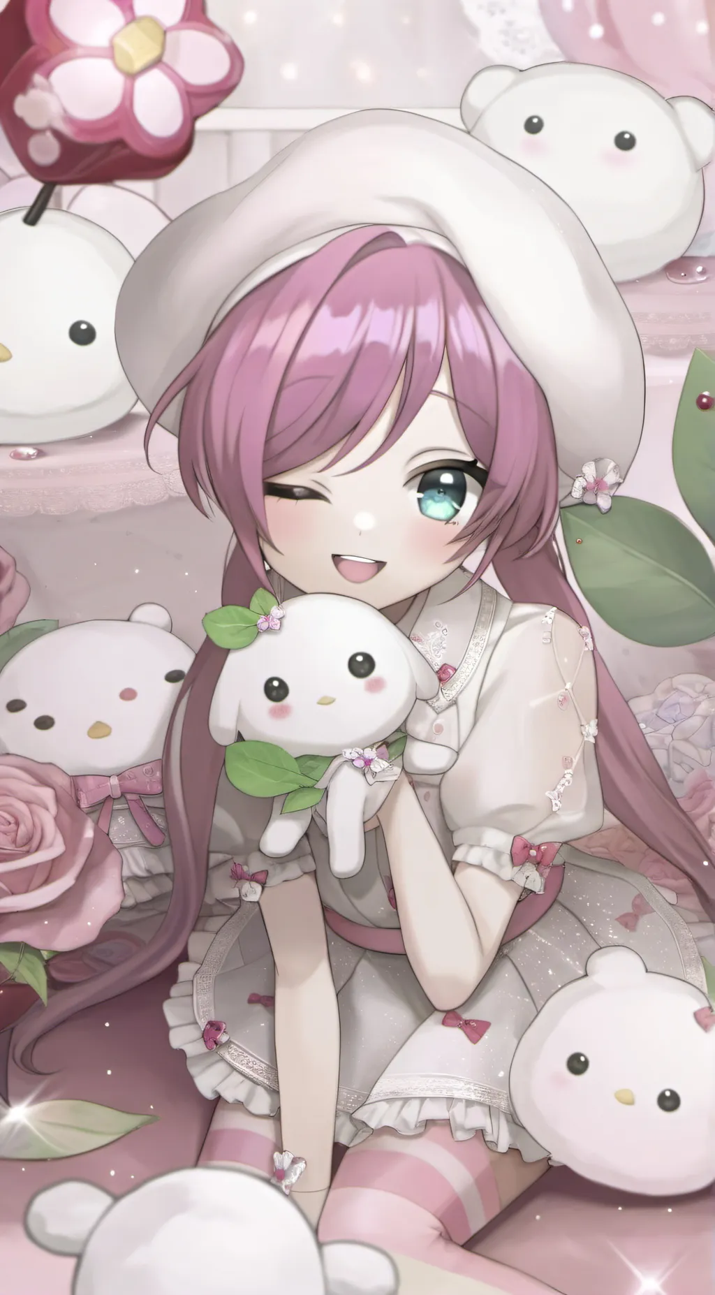ai character: Tecna  background