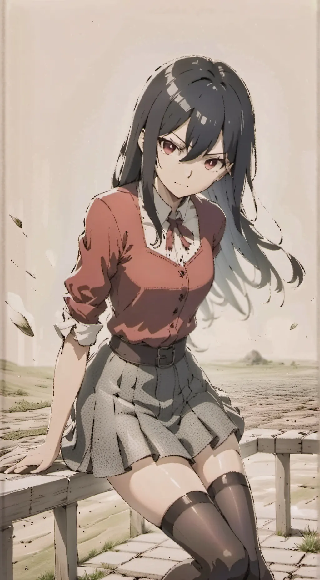 ai character: Kana background