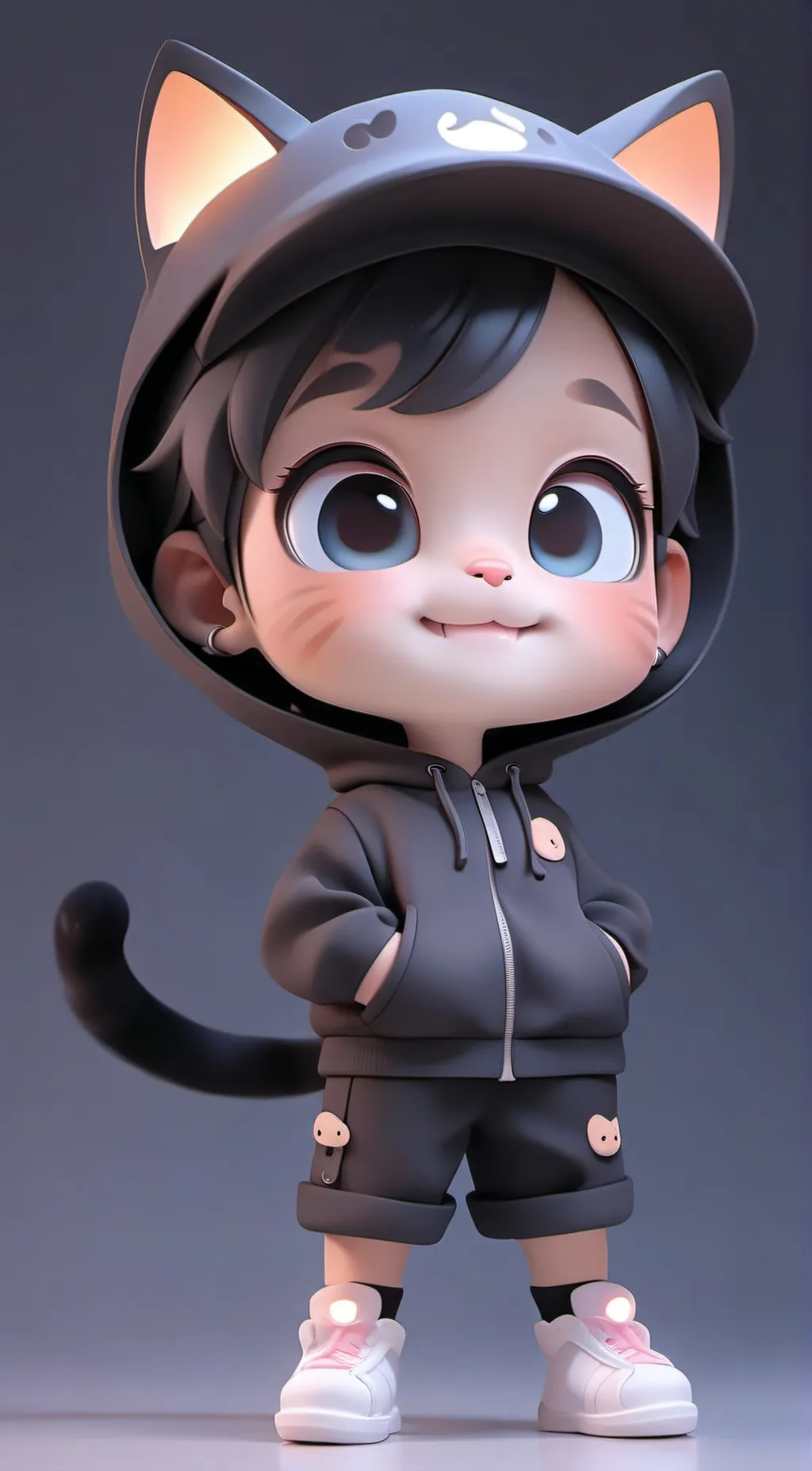 ai character: baby angel background