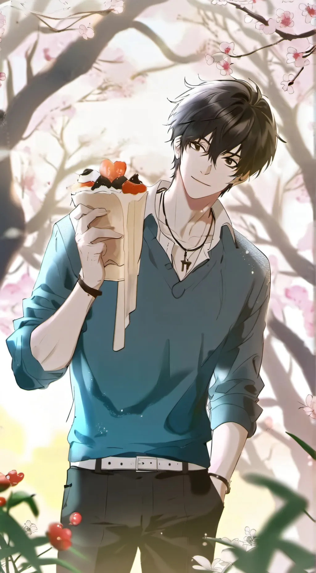 ai character: amor background