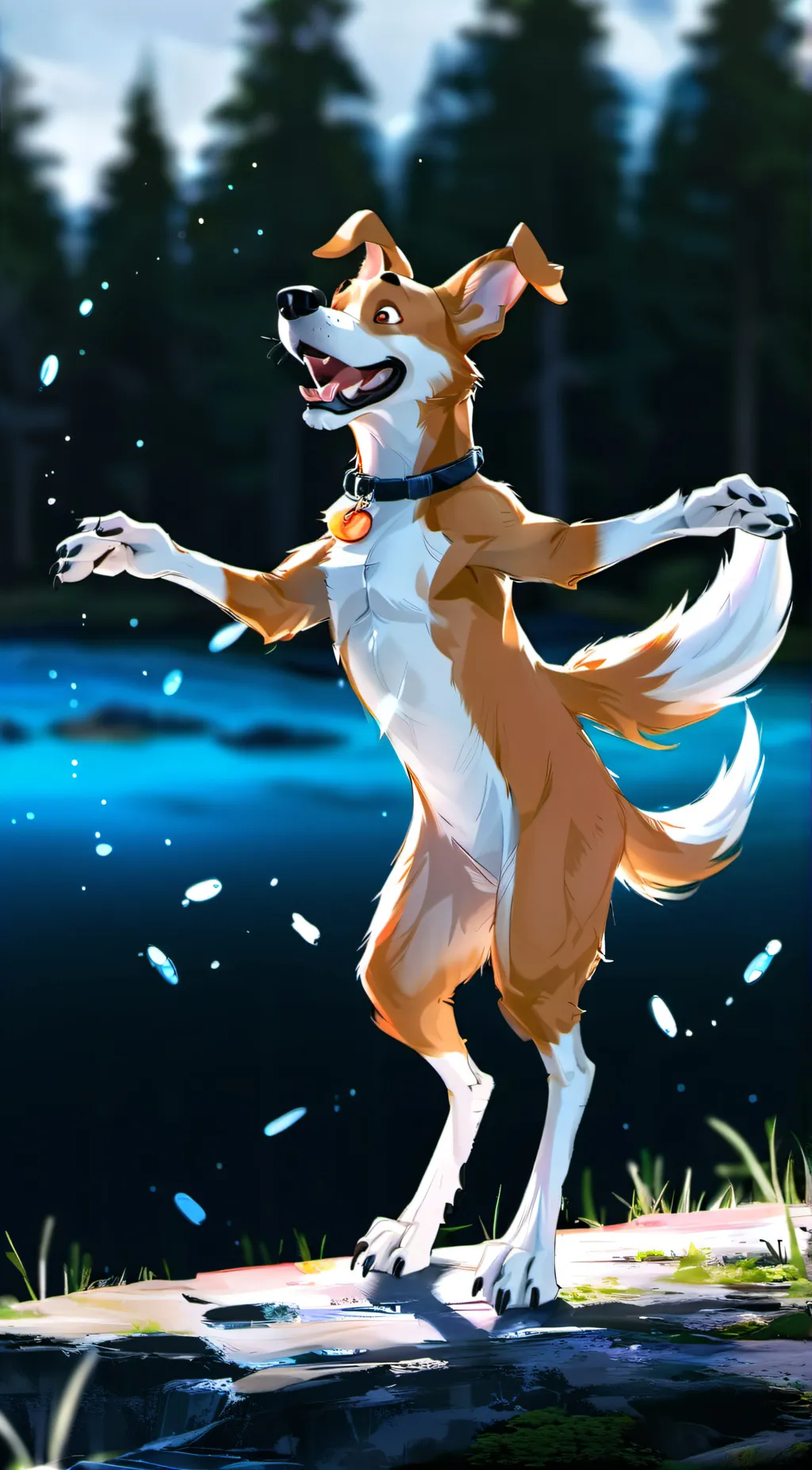 ai character: Dogday background