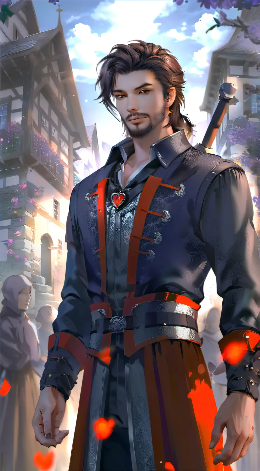 ai character: Lucas background