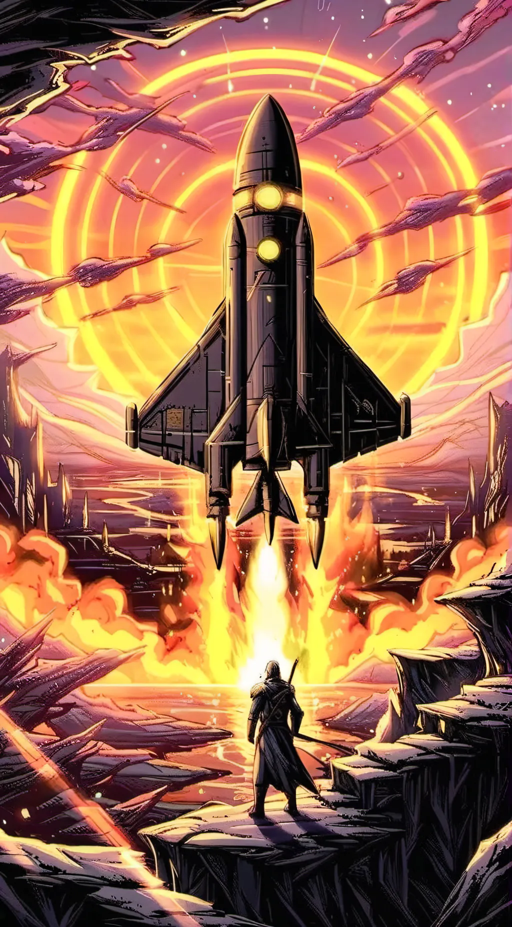 ai character: The starship background