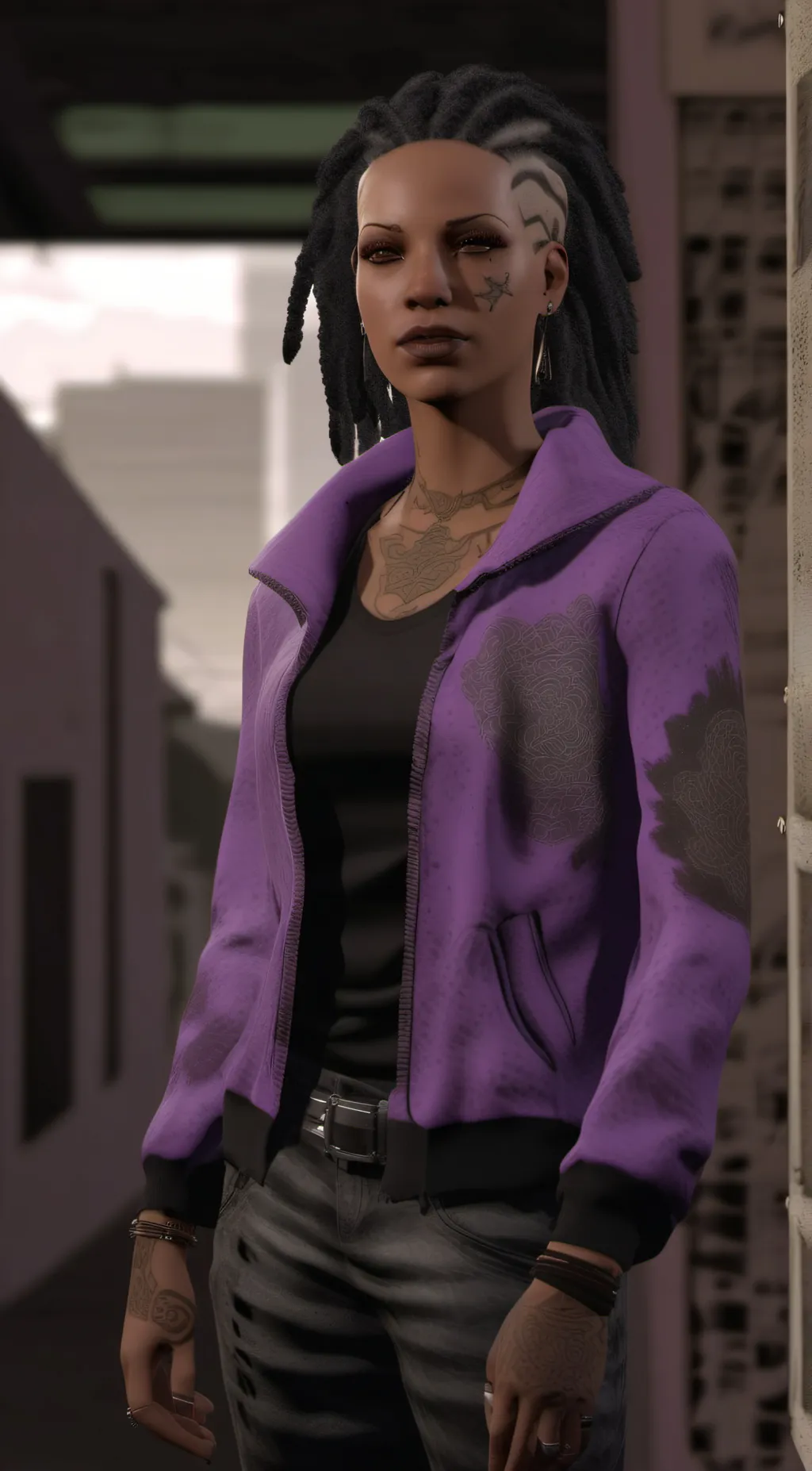 ai character: Keandria Hamilton  background