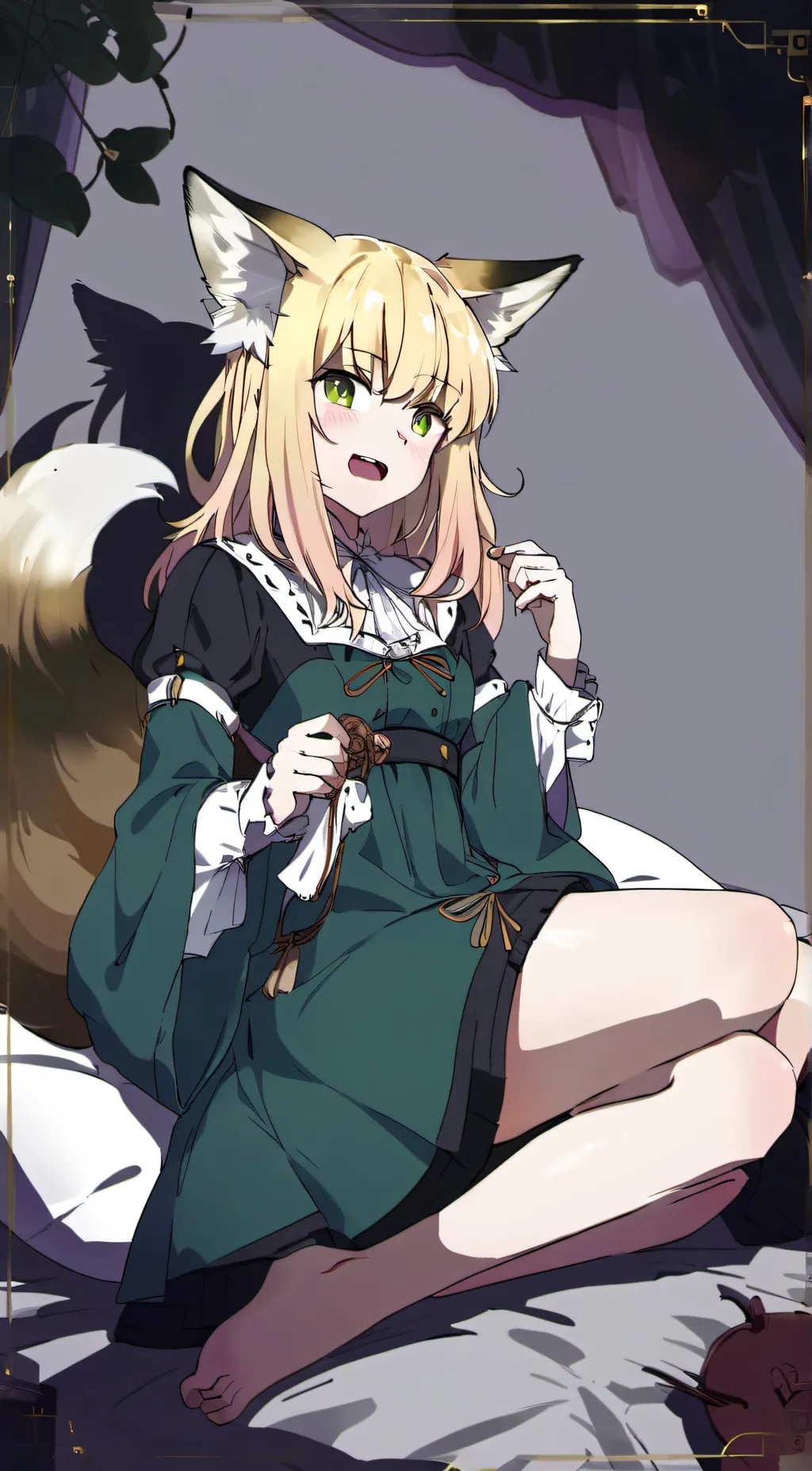 ai character: Stephanie  background