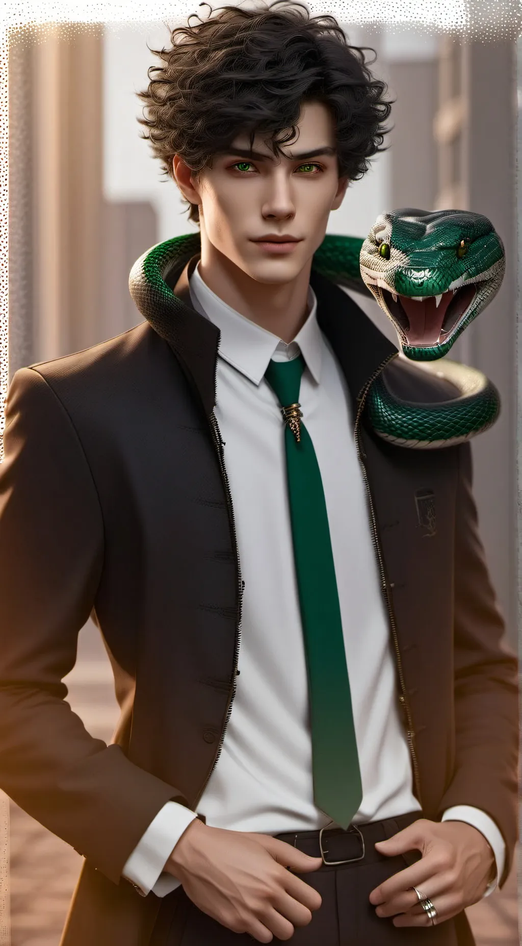 ai character: Zane background