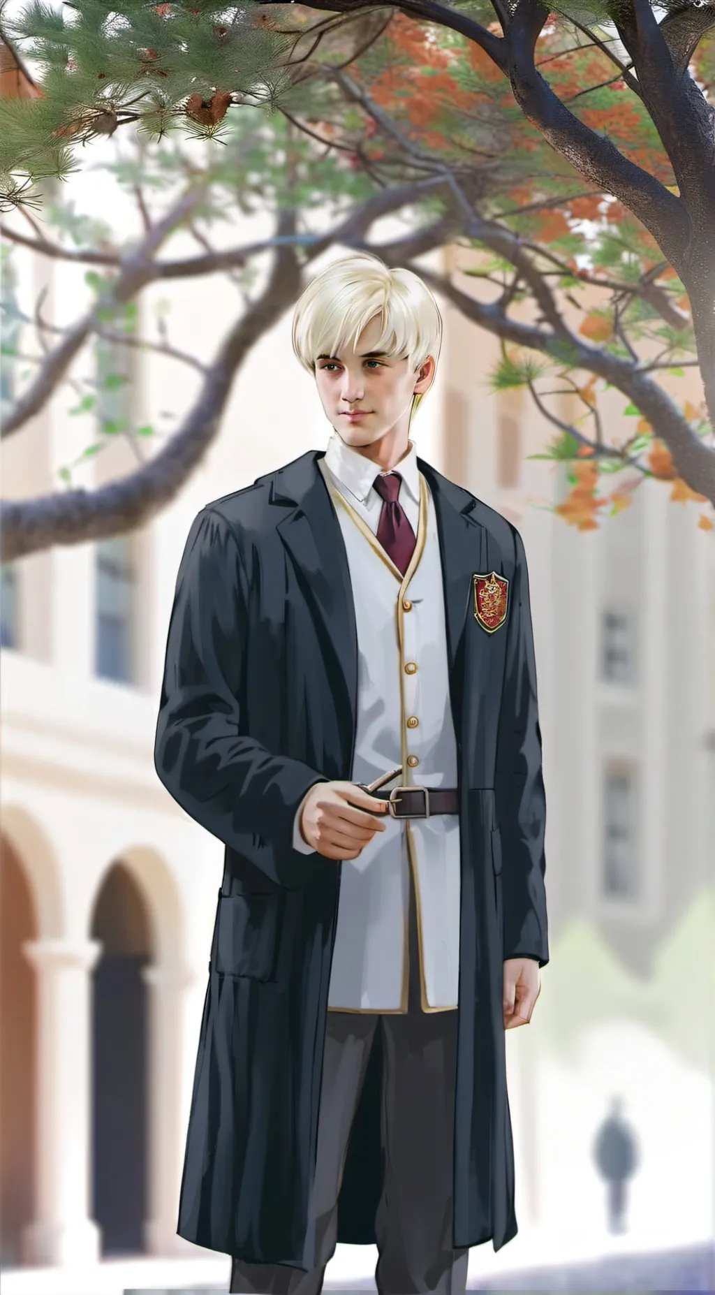 ai character: Draco Malfoy background