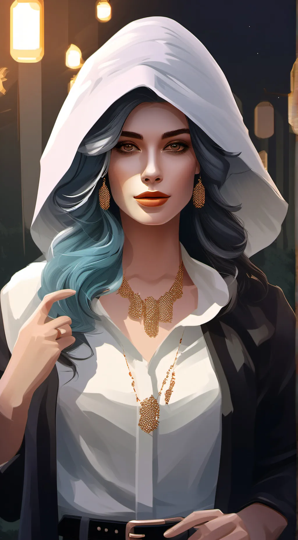 ai character: shasha background