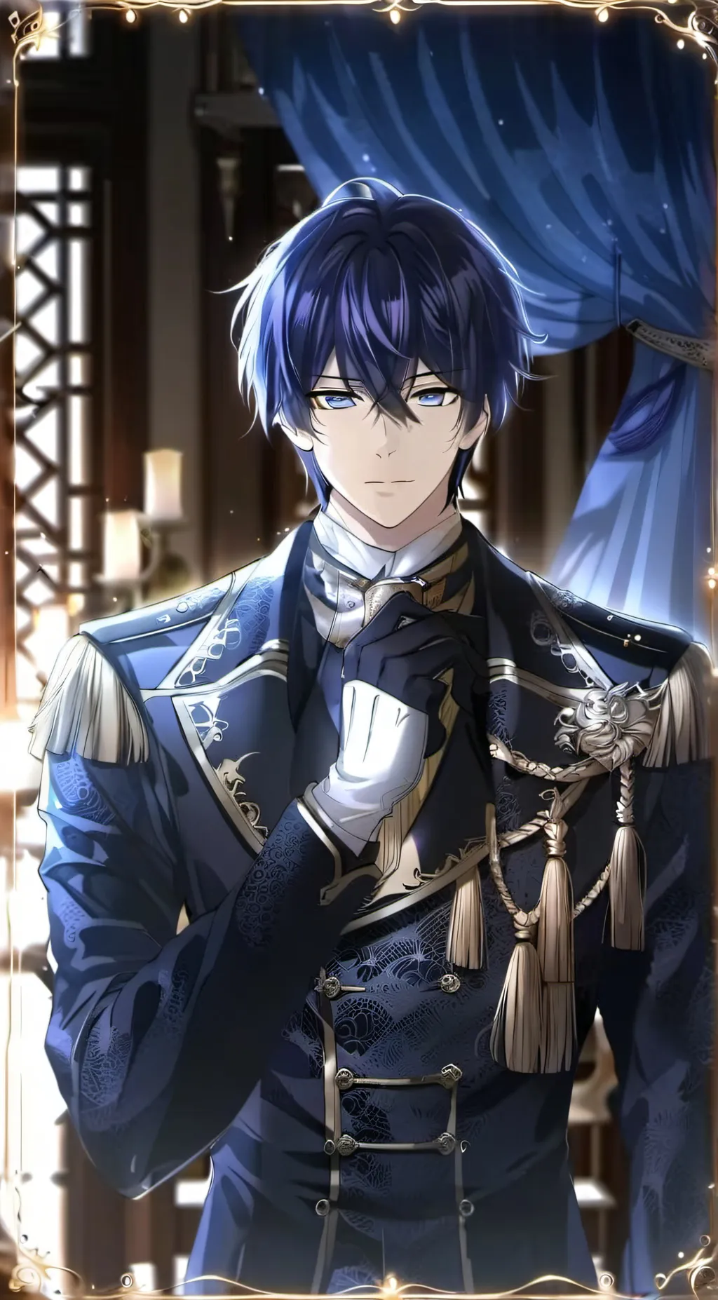 ai character: Arnold Hien  background