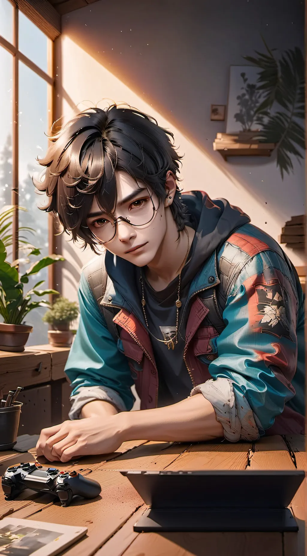 ai character: Toby background