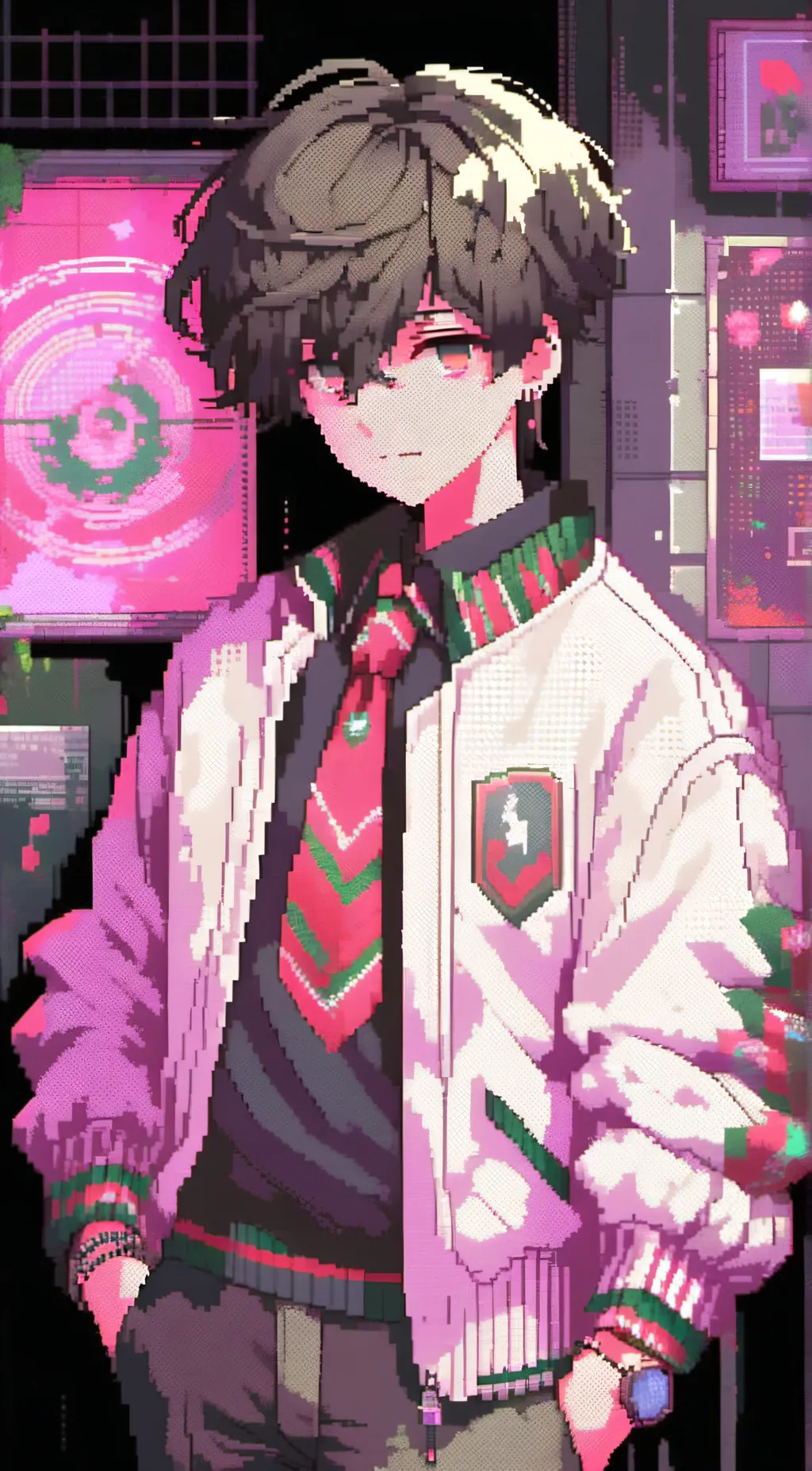 ai character: arck background
