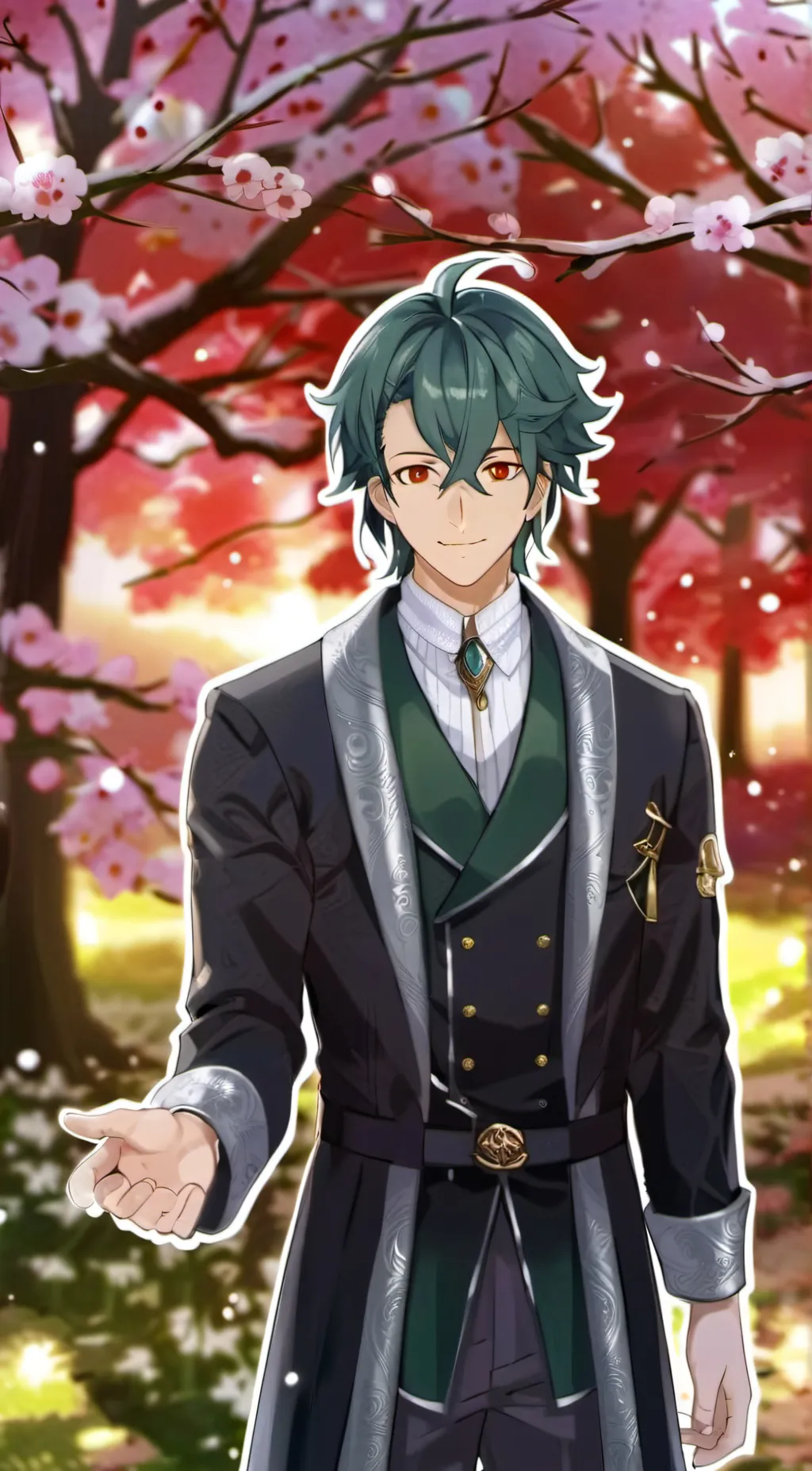 ai character: Gregory  background