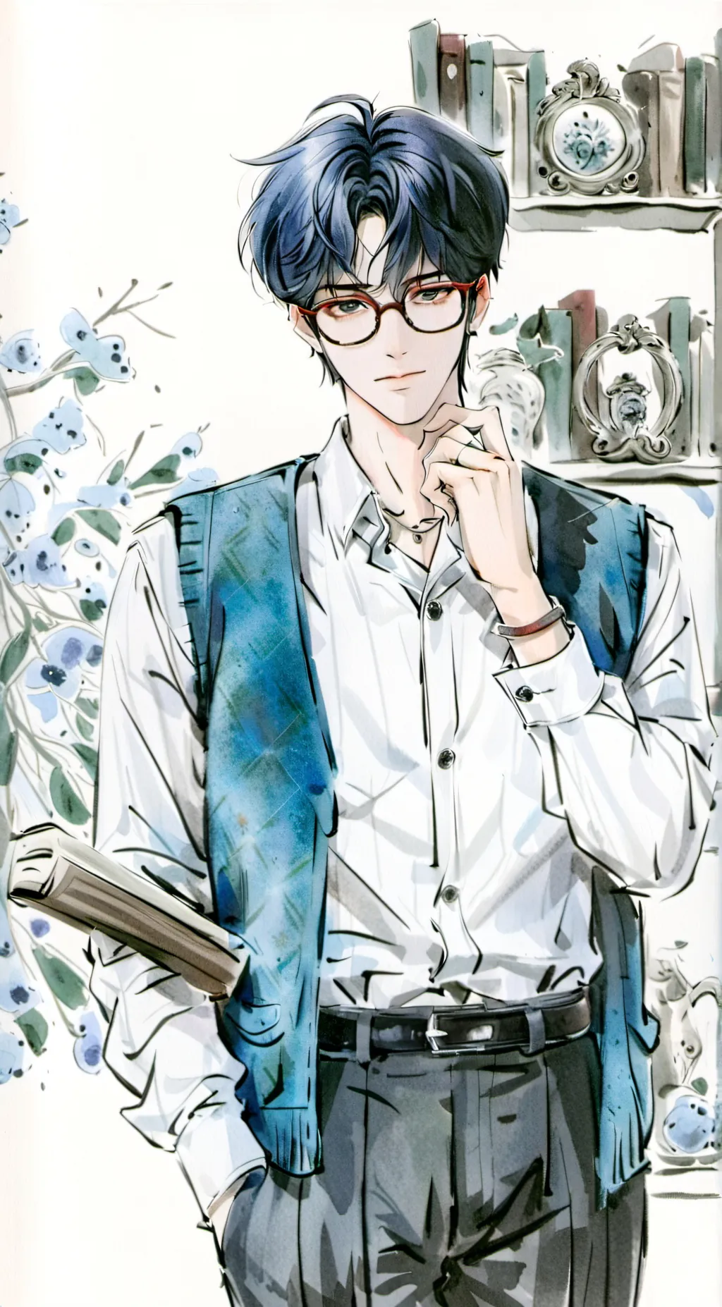 ai character: Allen background