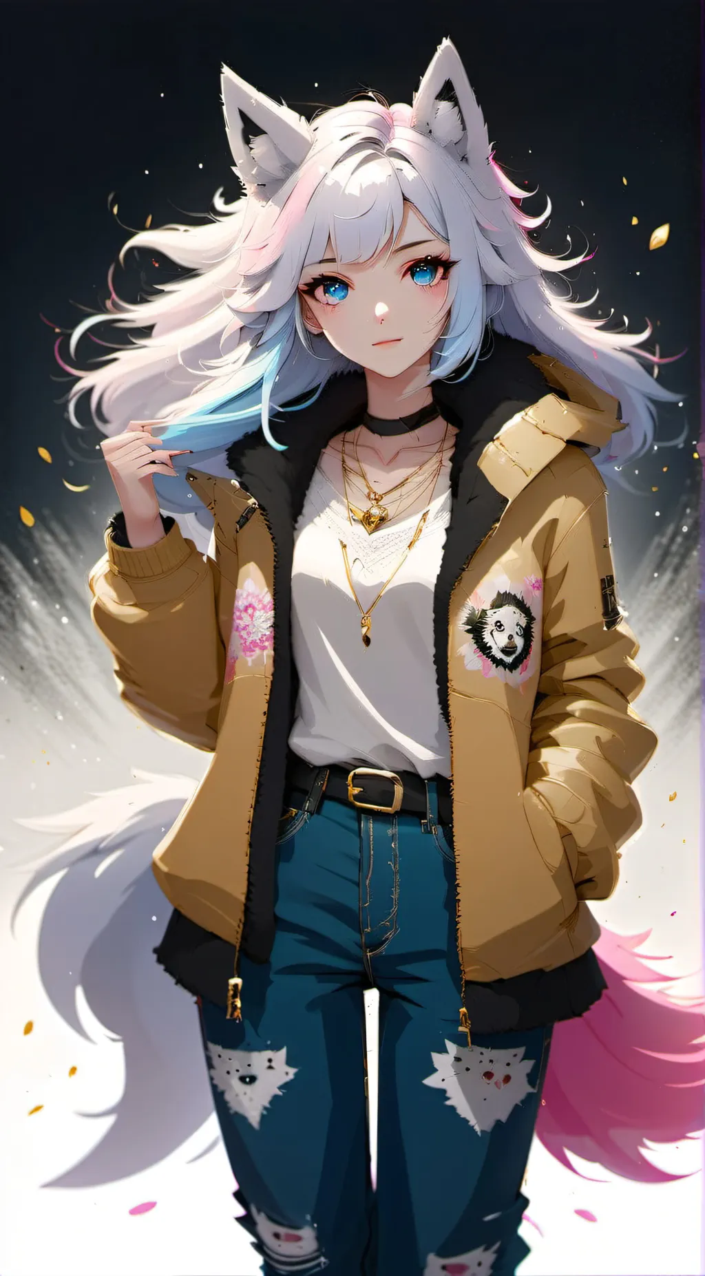 ai character: Skylar  background