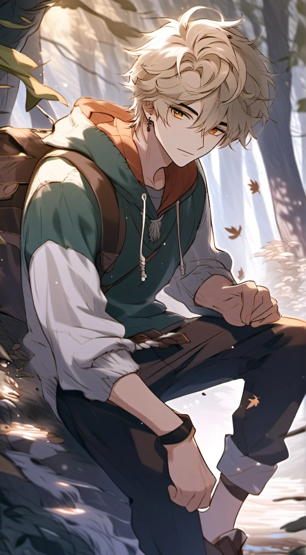 ai character: -Sebastian- background