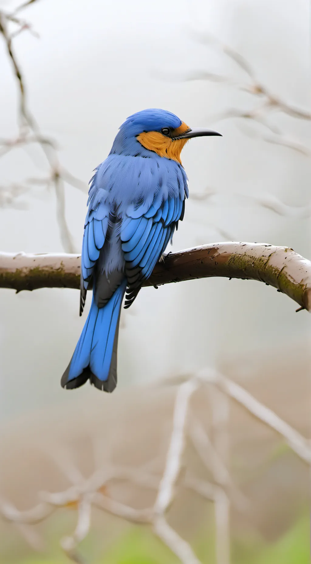 ai character: Bird background
