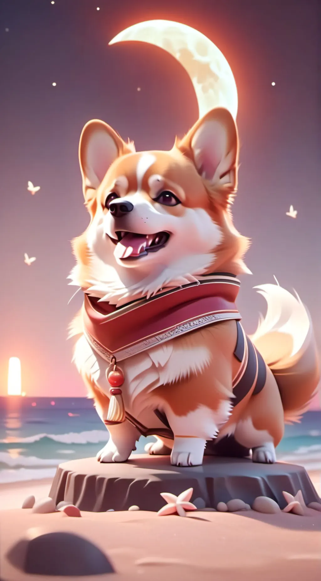 ai character: gabby (female)  background