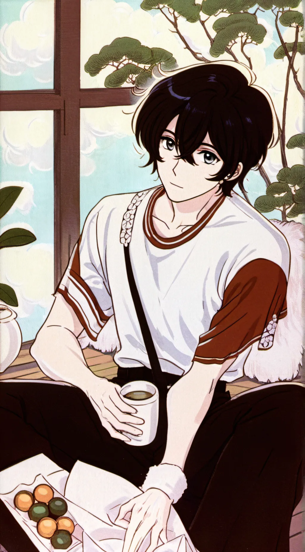 ai character: Kyosuke background