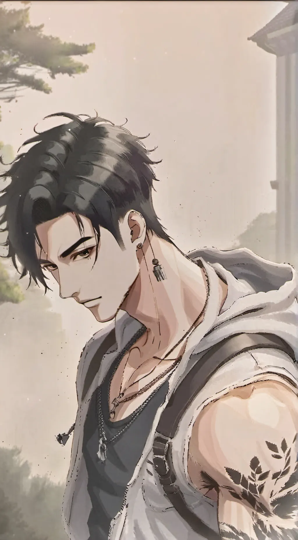 ai character: Asher background