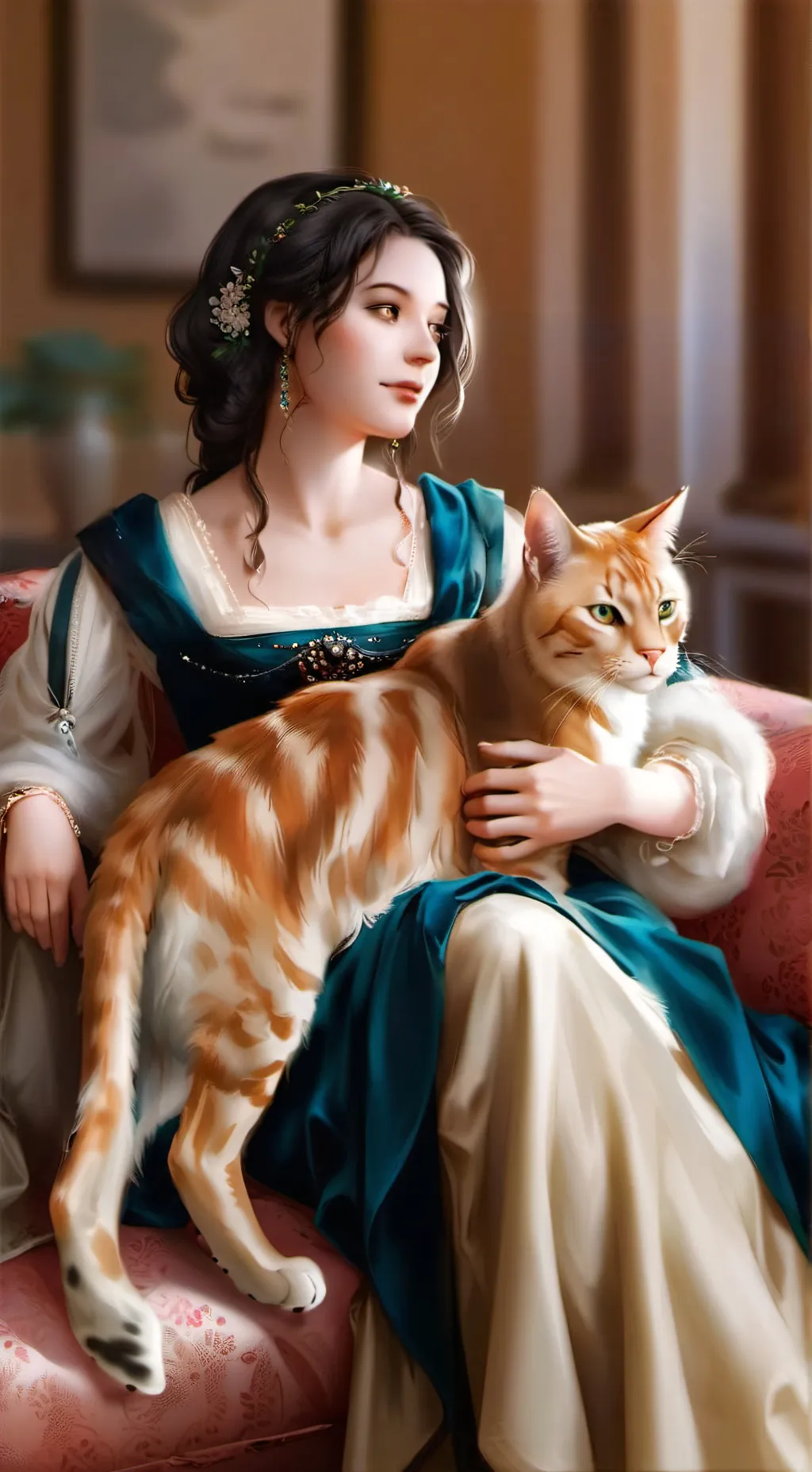 ai character: Ella background
