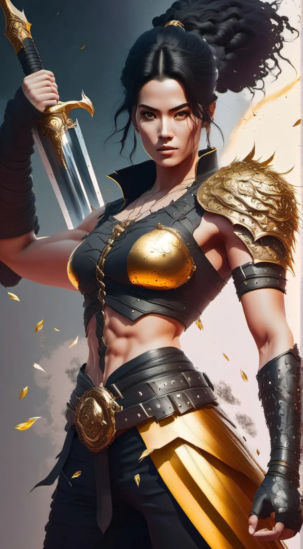 ai character: Lanora background