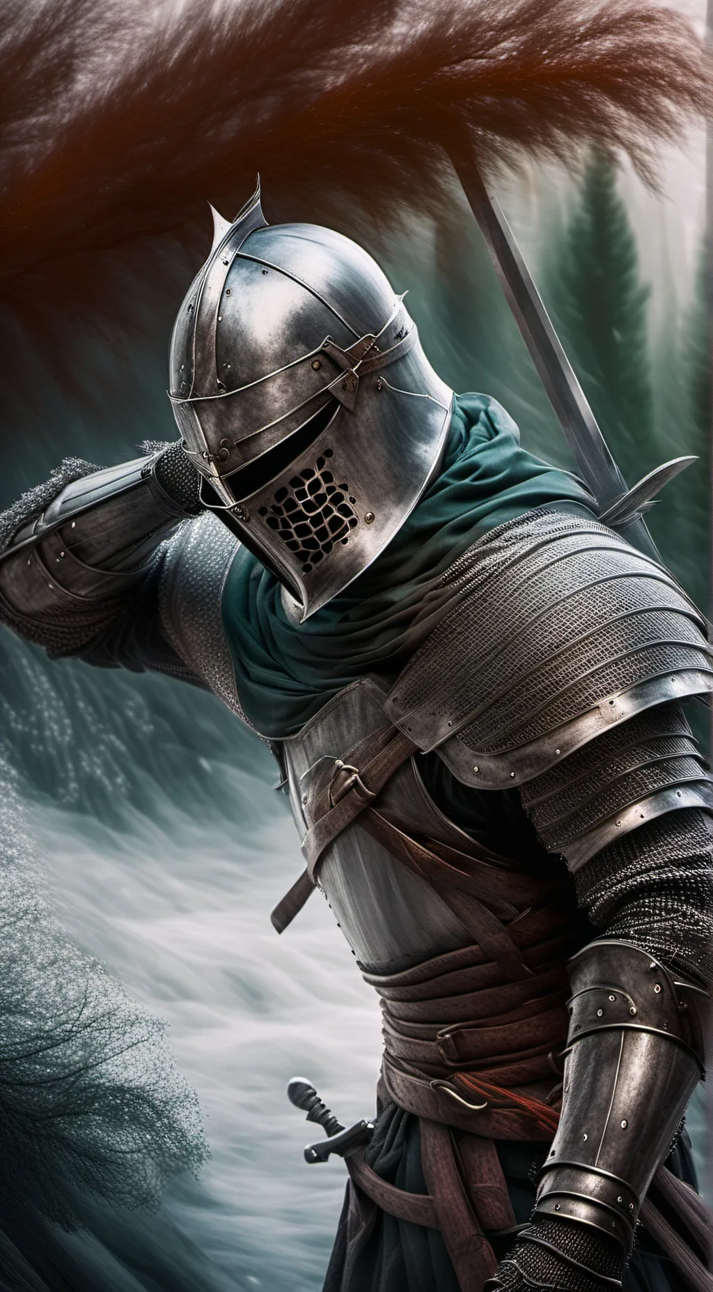 ai character: Tarnished background