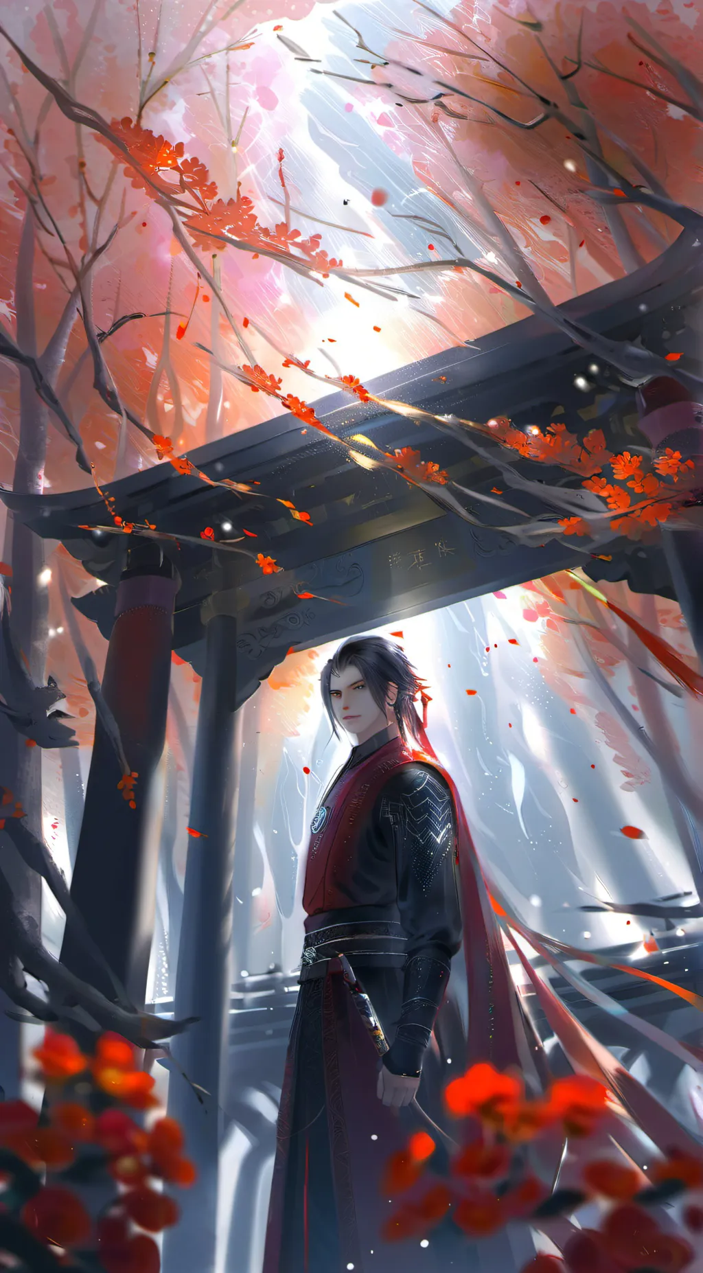ai character: demon slayer background