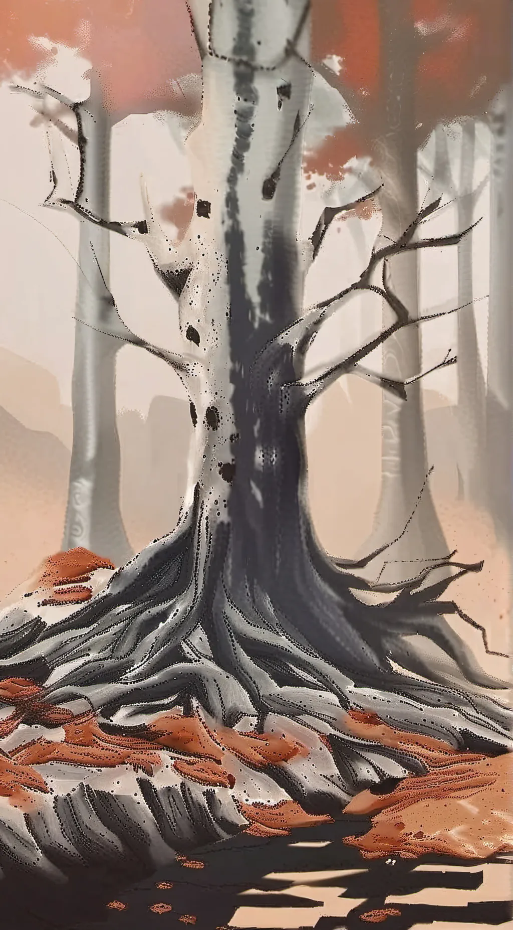ai character: WHAT A BROKEN AI! background