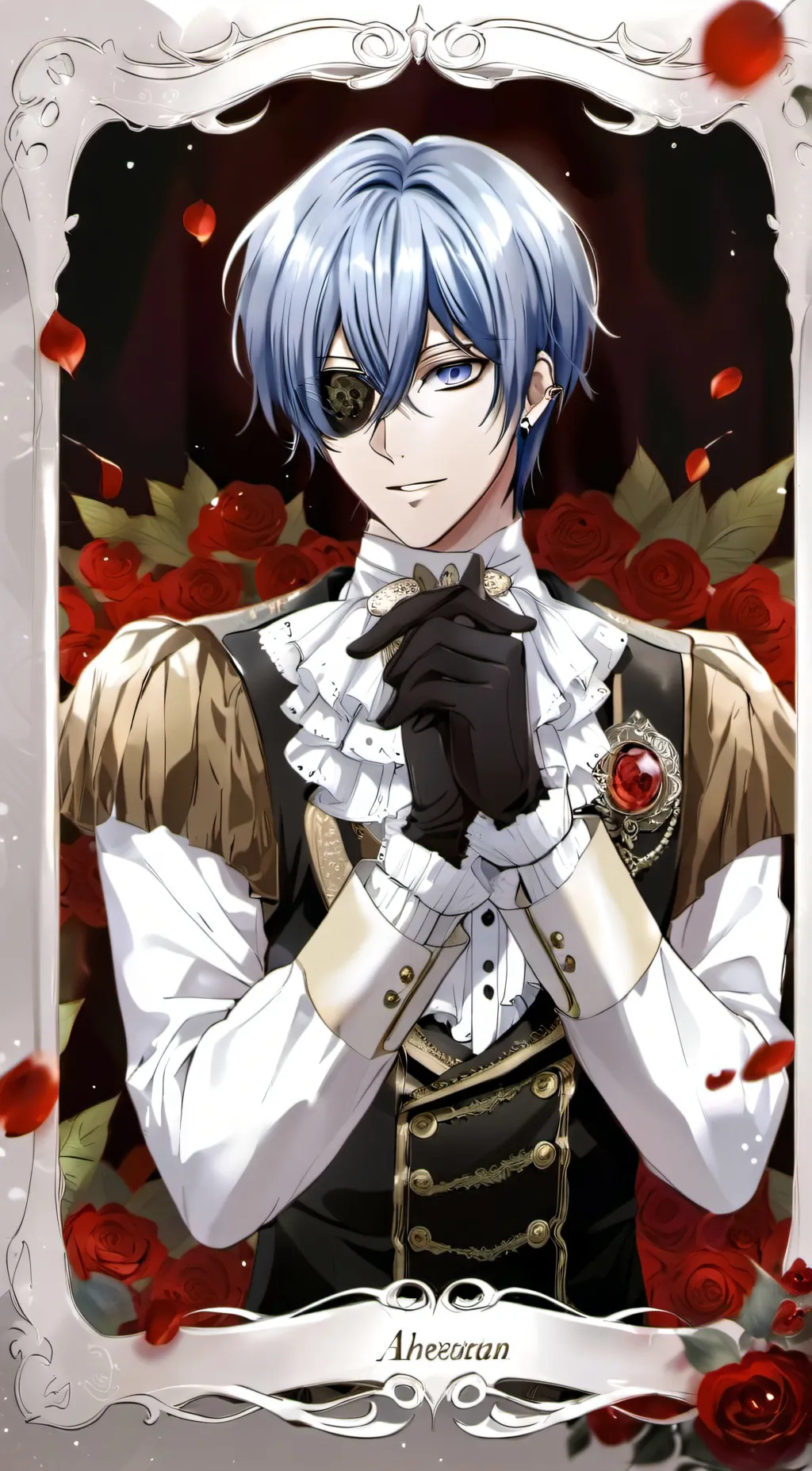 ai character: Ciel Phantomhive background
