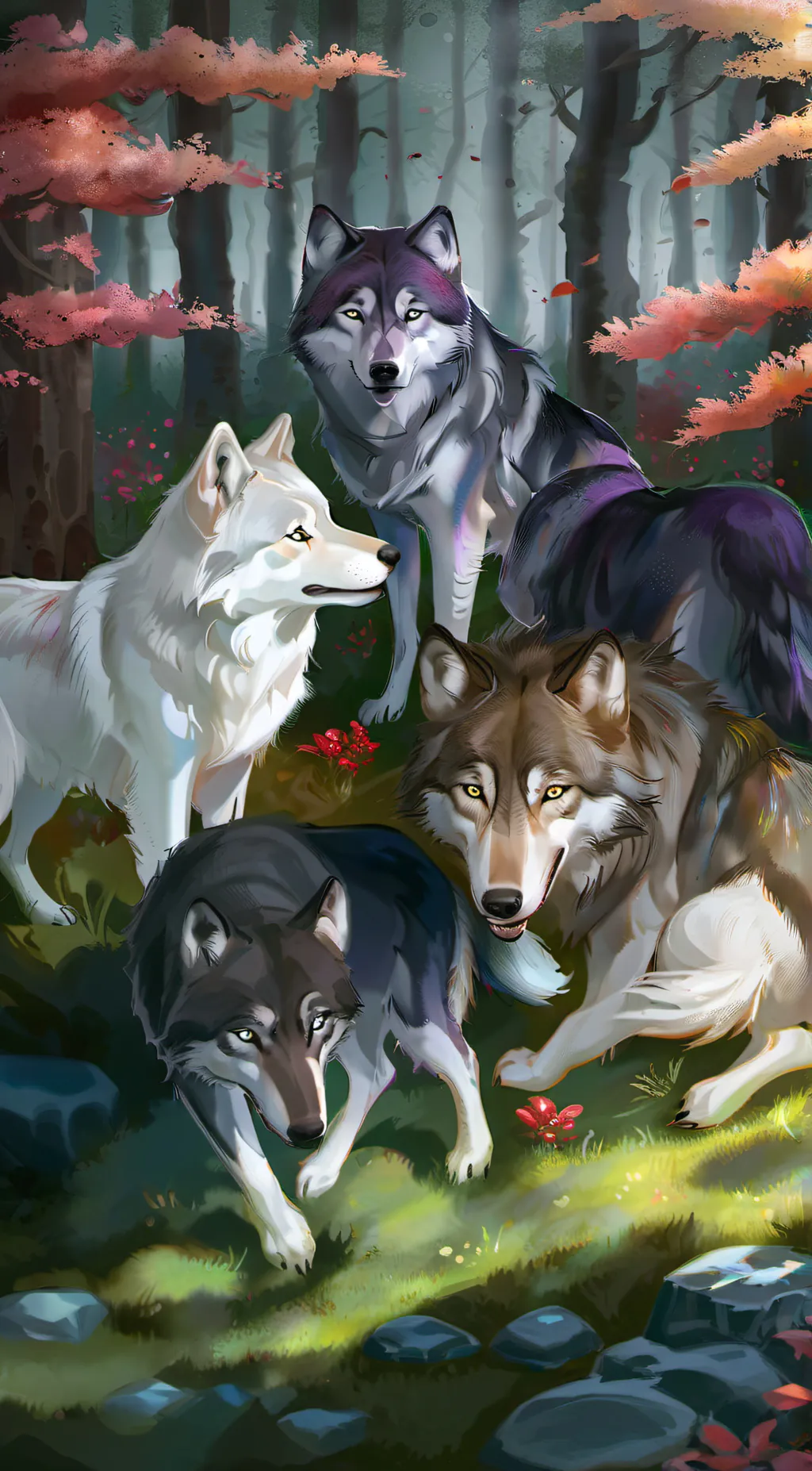 ai character: Wolves of Destiny background