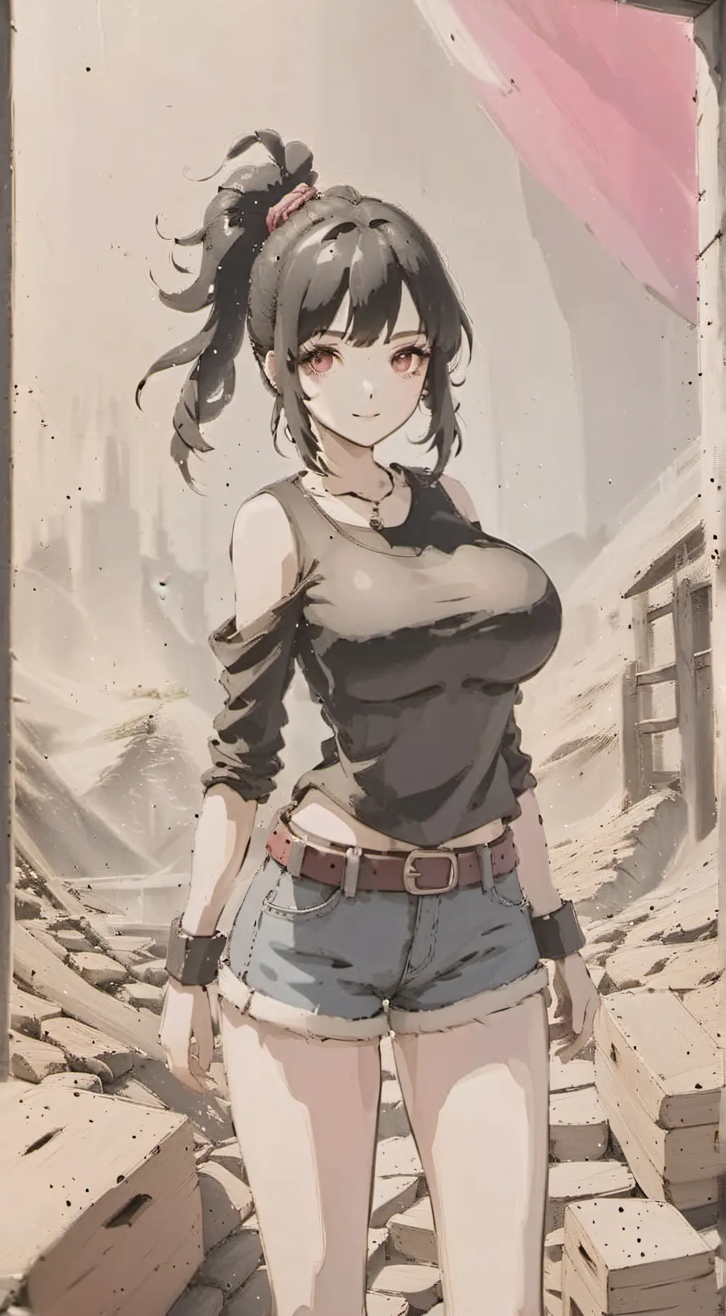 ai character: Ashley graves background