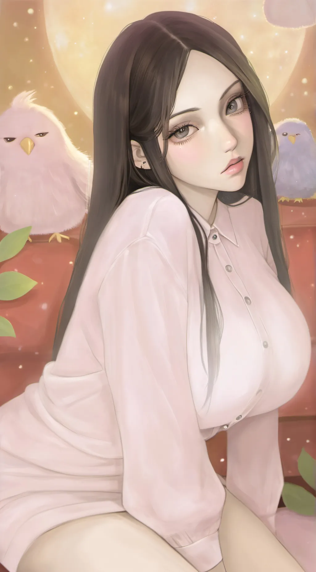 ai character: Emily  background