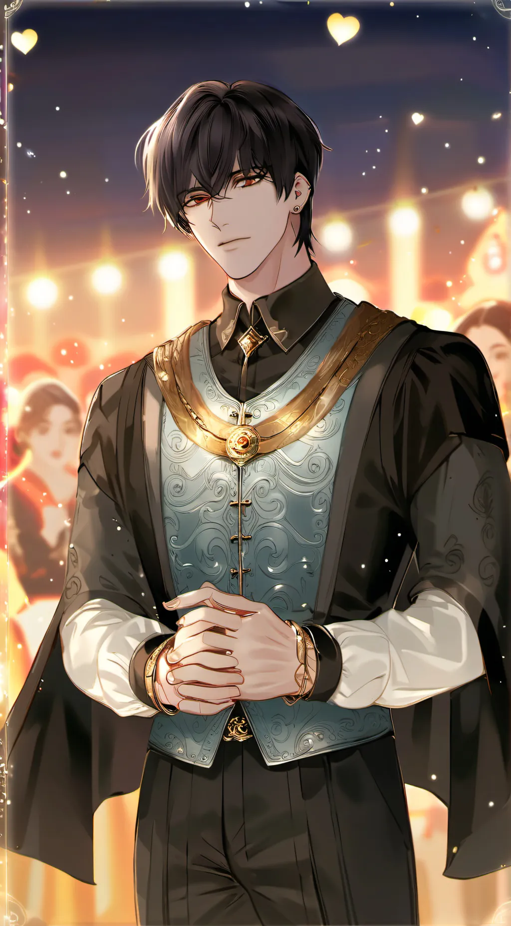 ai character: Zander background
