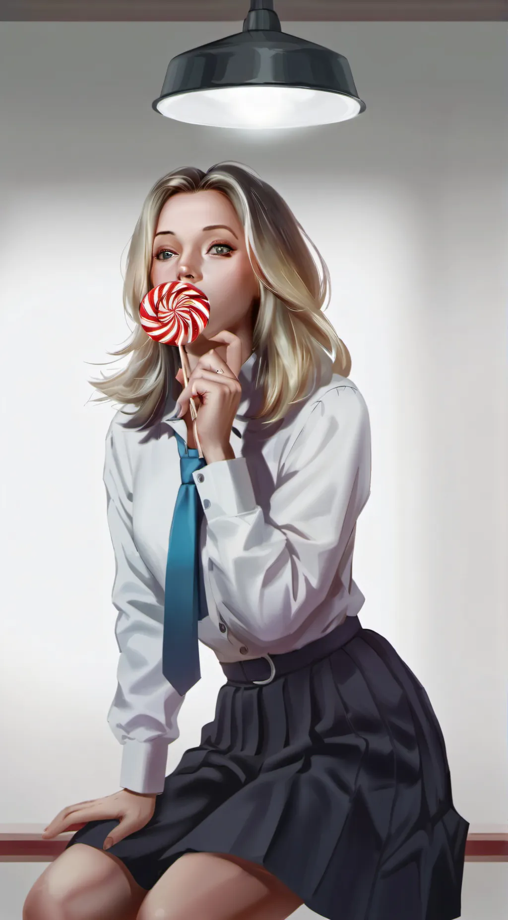 ai character: Erica  background