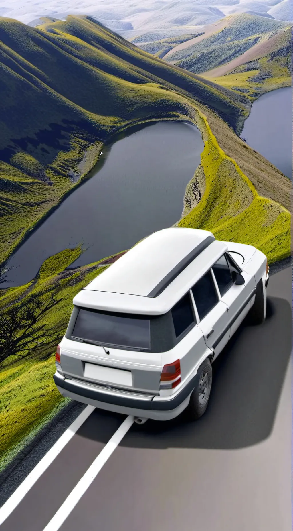 ai character: KnY Road trip  background