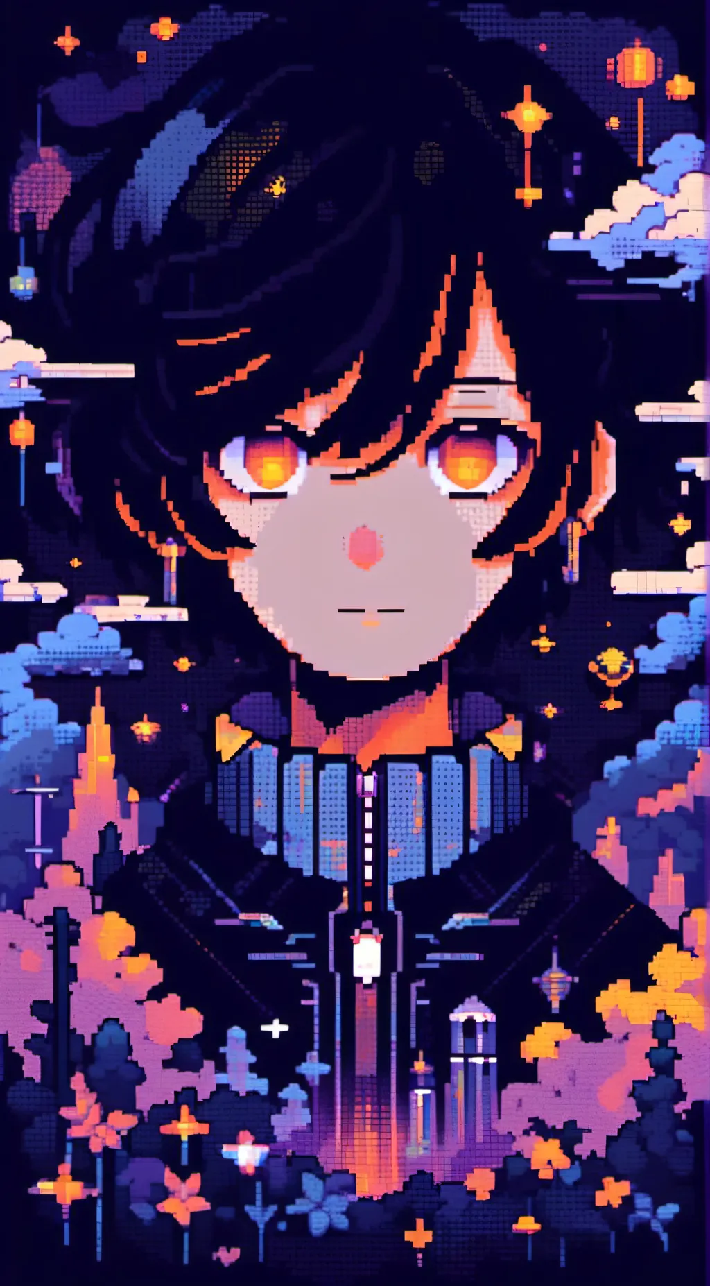 ai character: Bf/gf maker background