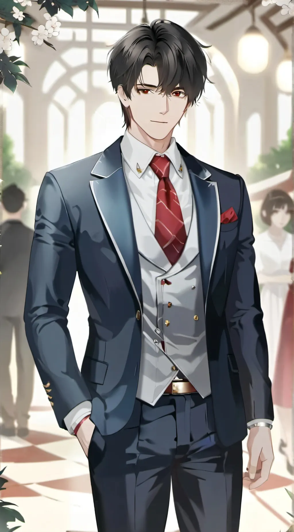 ai character: Luke background