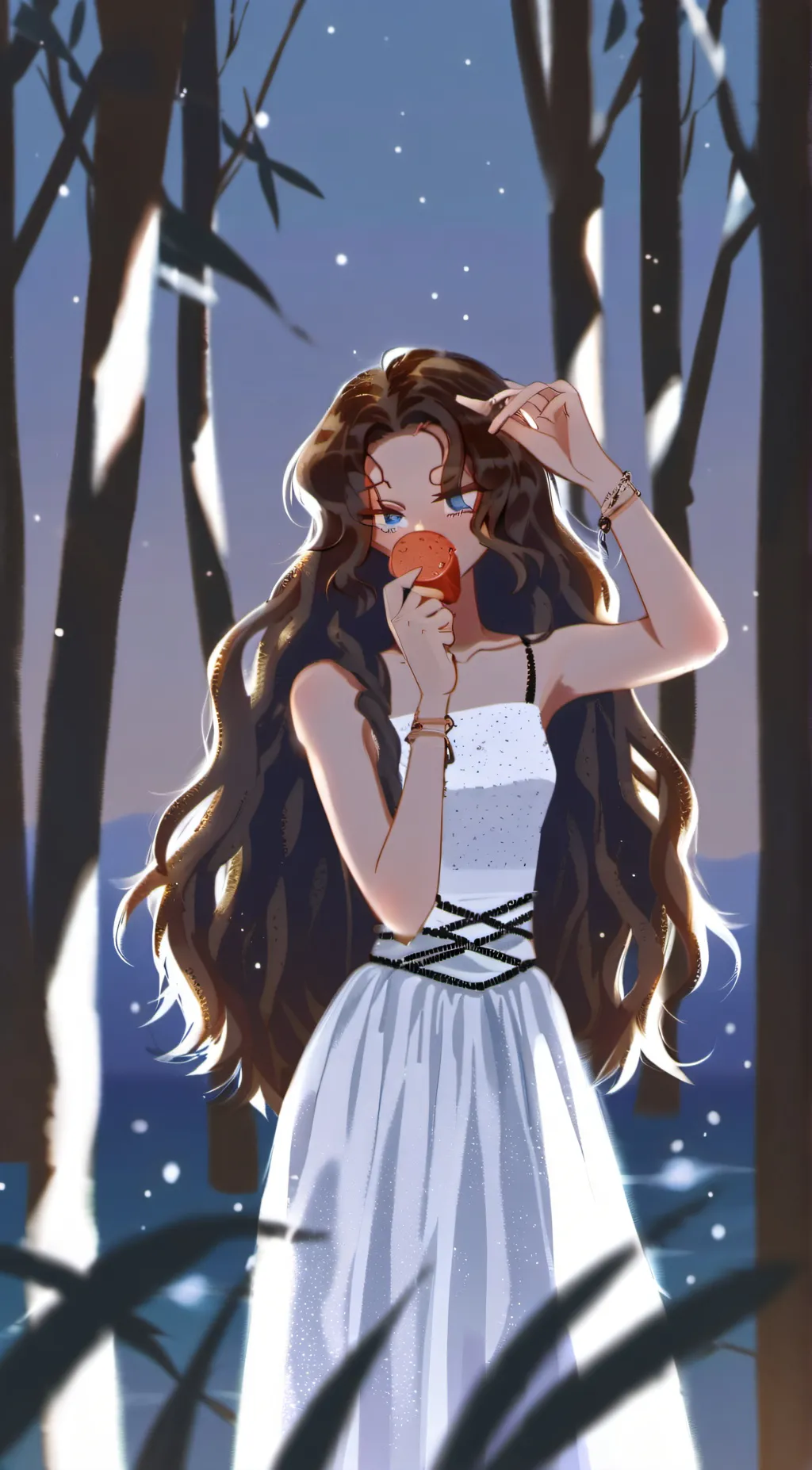 ai character: leah background