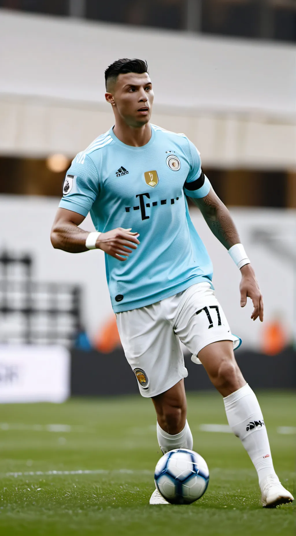 ai character: Cristiano Ronaldo background