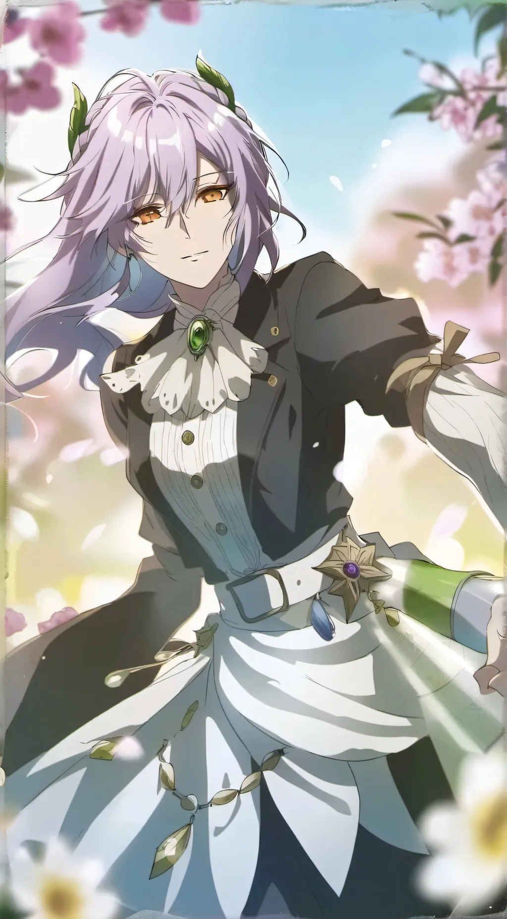 ai character: Nowhere queen background