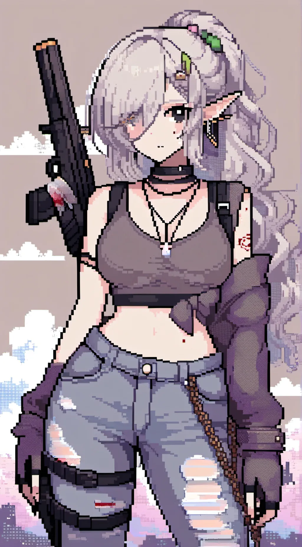 ai character: Raven background