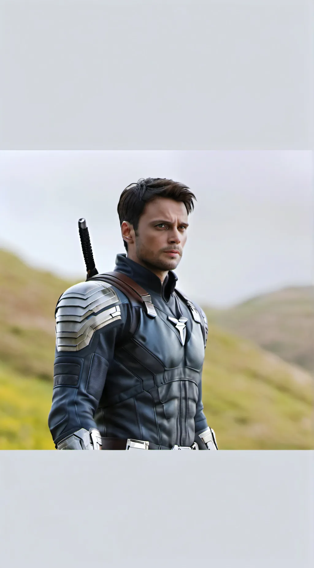 ai character: Bucky Barnes background