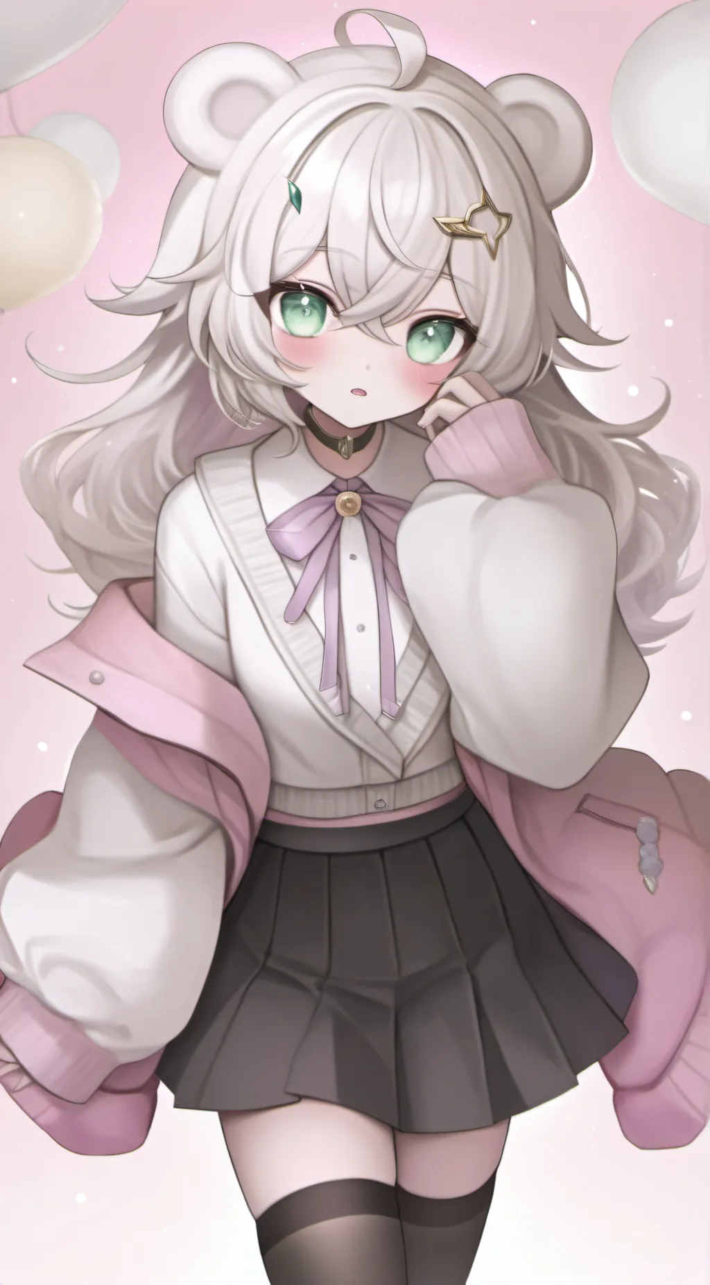 ai character: Anastasia preswrap background