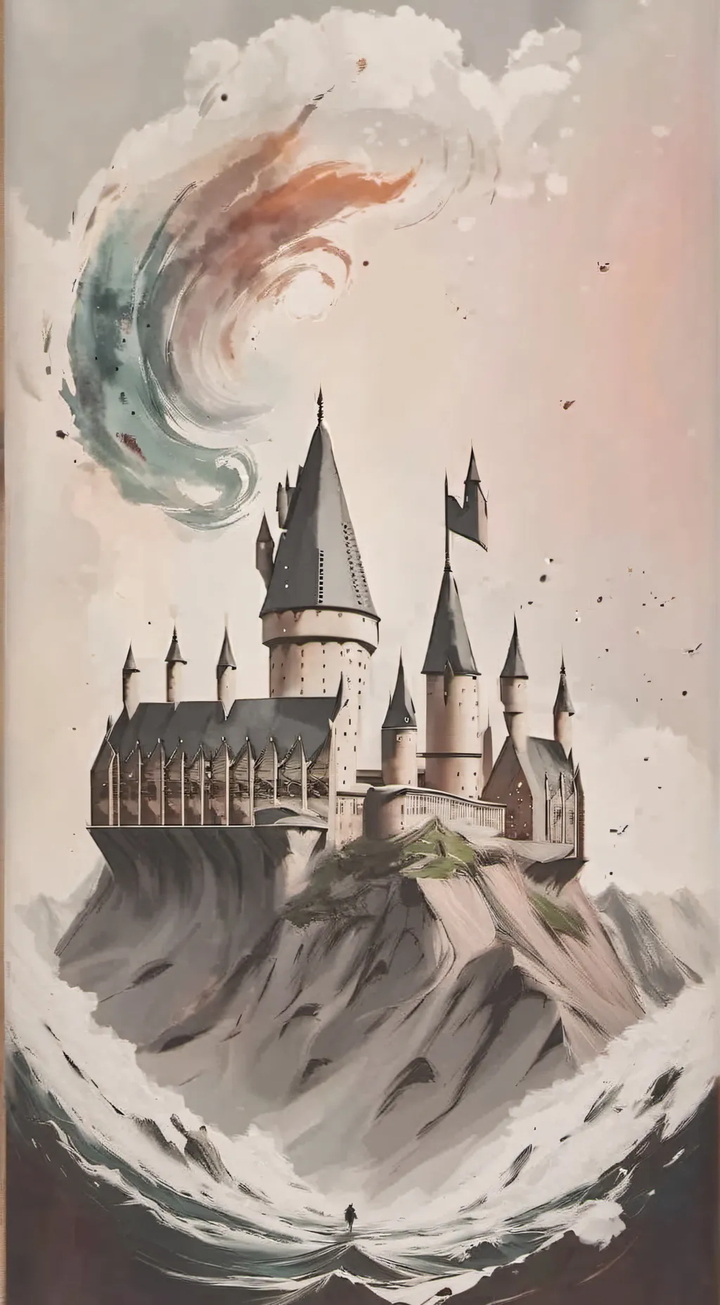 ai character: HOGWARTS!!!!!!!!!  background