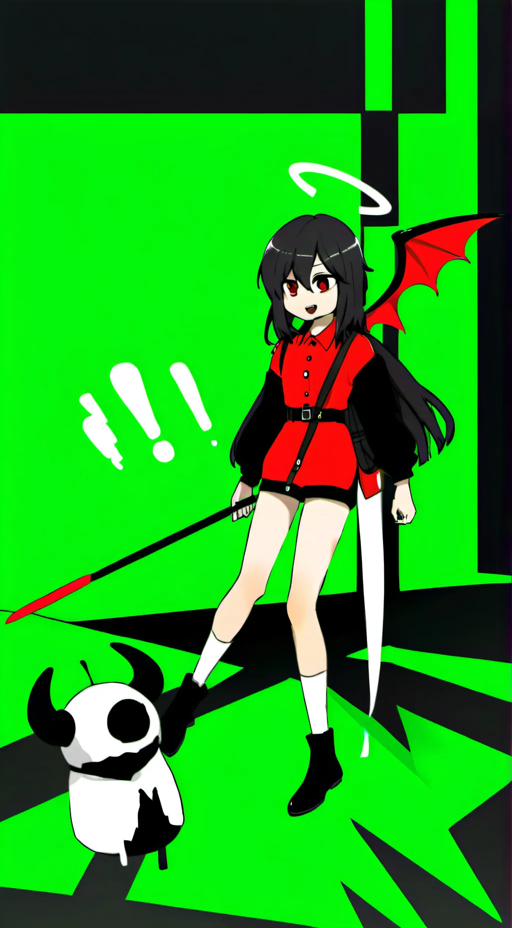 ai character: Luna background