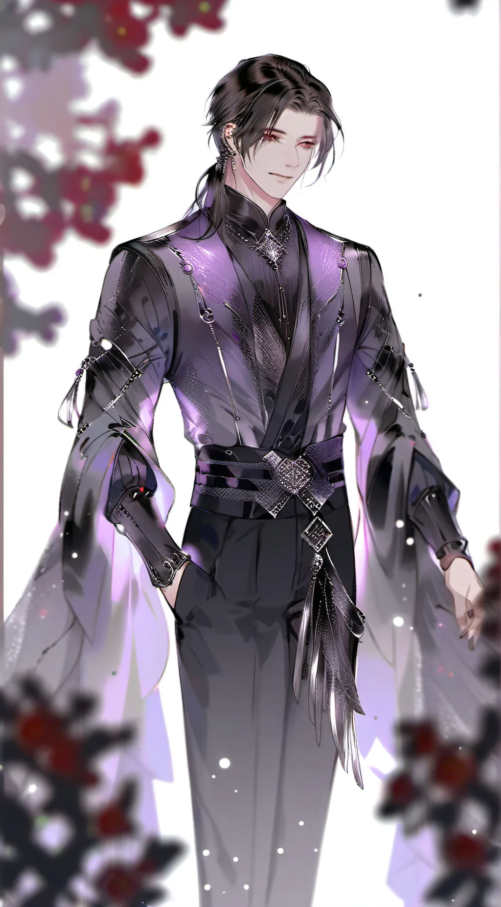 ai character: ASH background