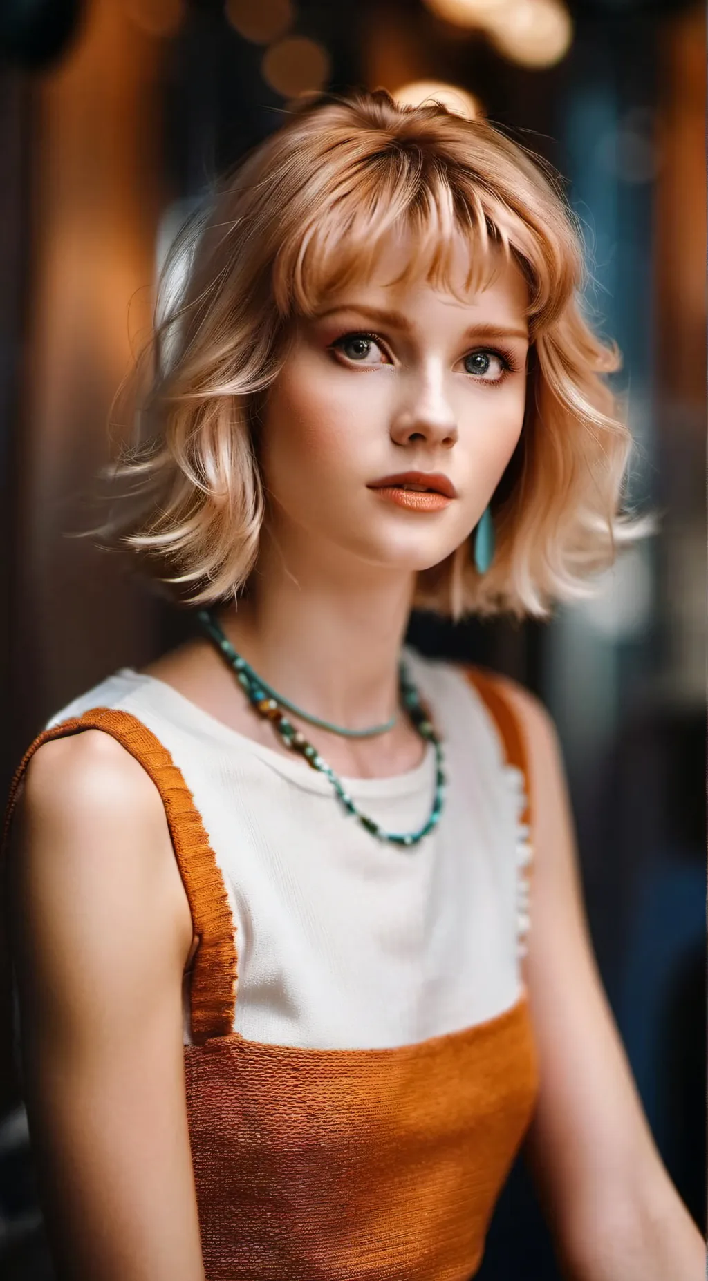 ai character: Brittany marsh background