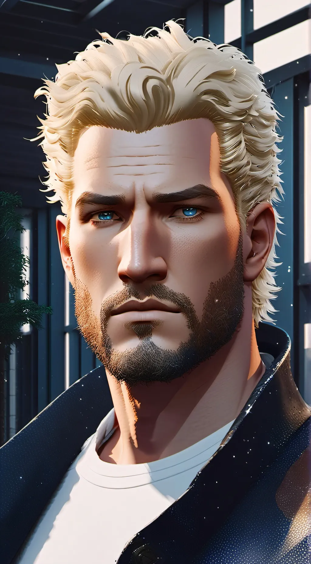 ai character: Chad Caddington background