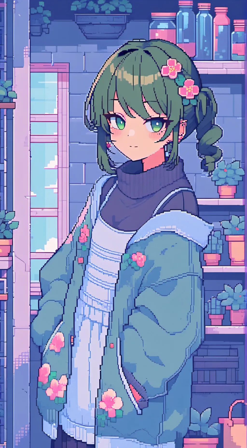 ai character: Suni background
